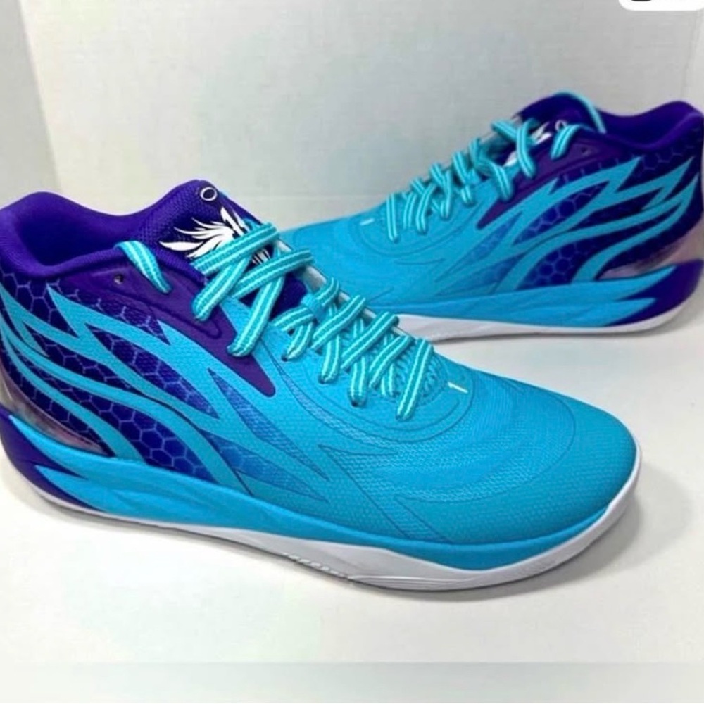 Lamello Ball Blue and Purple Athletic Sneakers